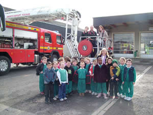 St. John’s Junior School at the Fire Station